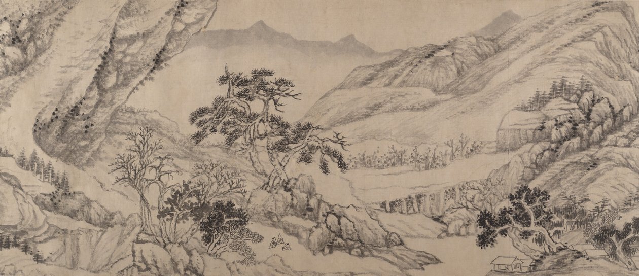 Viaggio tra torrenti e montagne, 1680 da Liu Yu