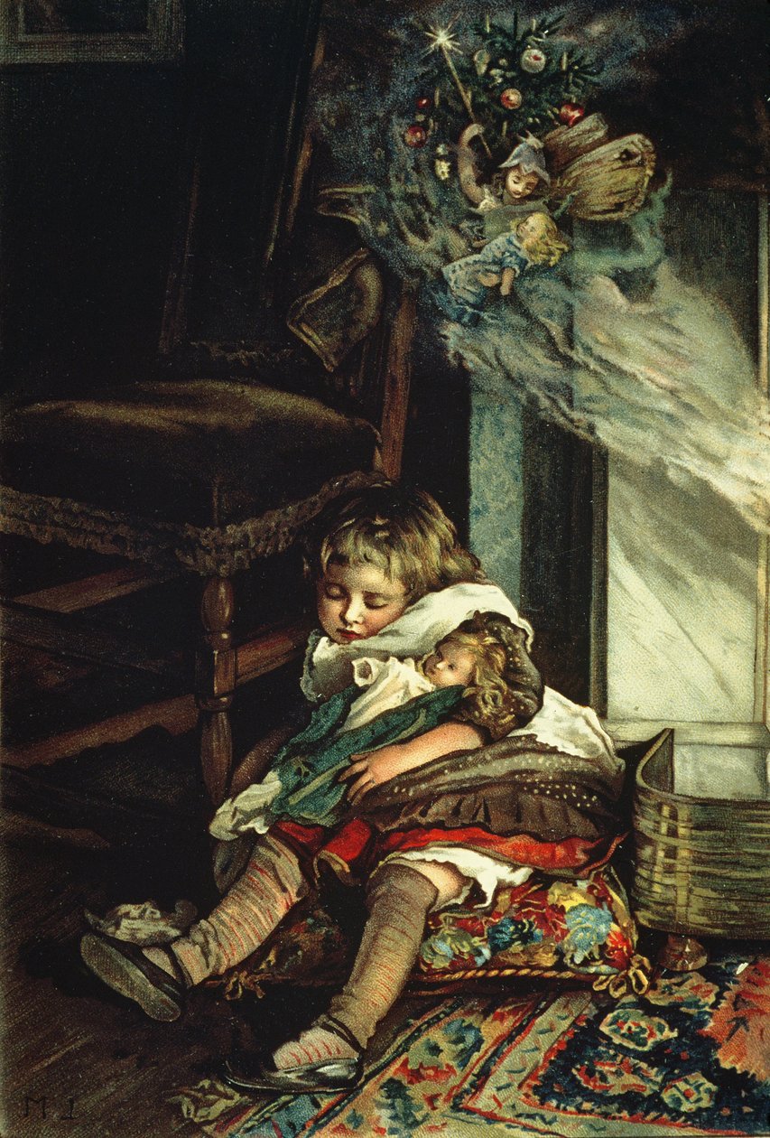 Bambini che sognano giocattoli, frontespizio di 