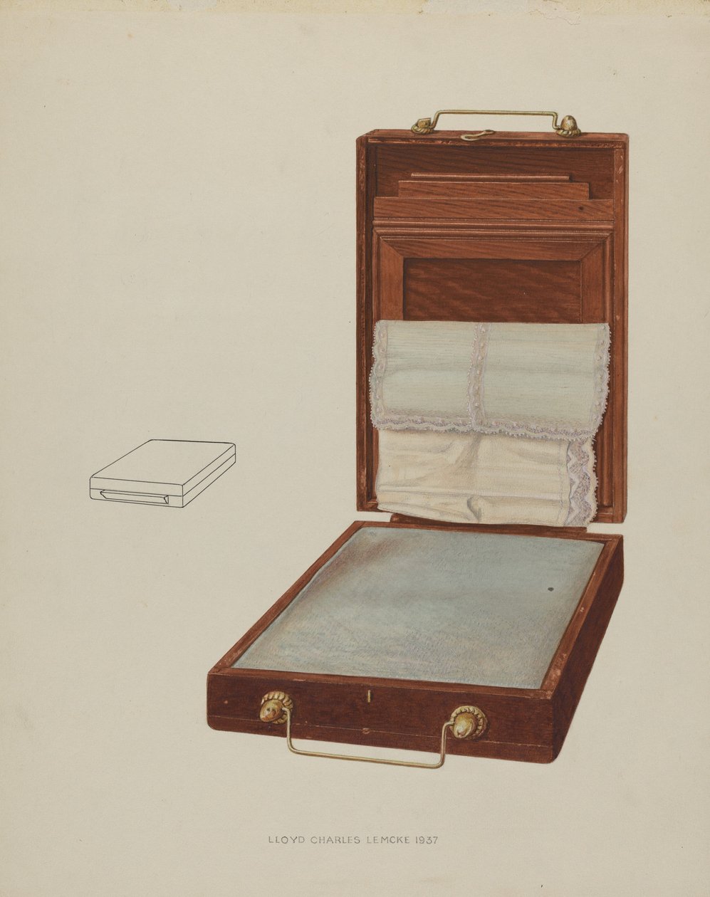 Porta cuscino da Lloyd Charles Lemcke