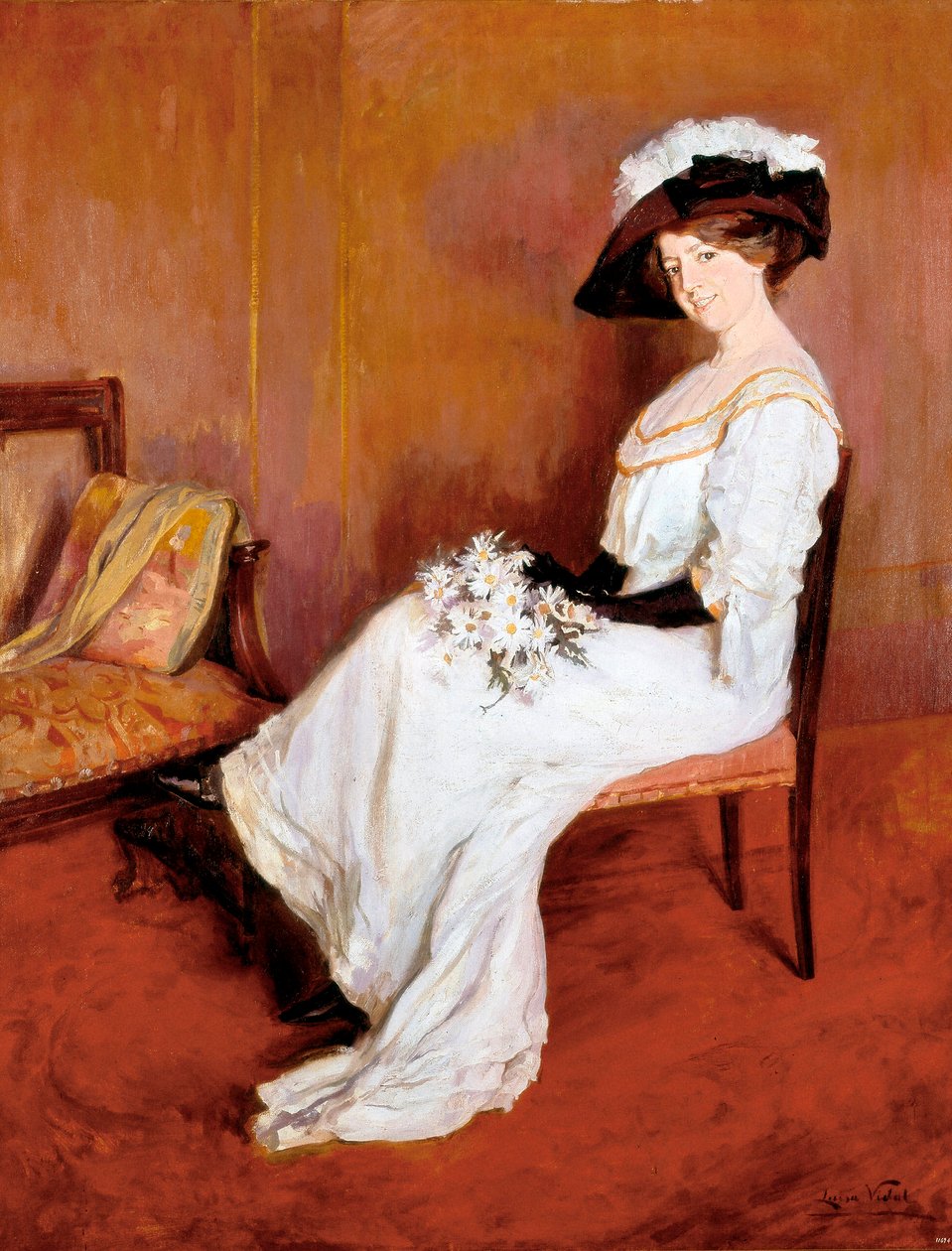 Ritratto di Mrs. Marta Vidal da Lluisa Vidal i Puig