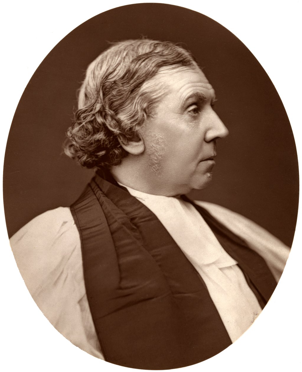 Archibald Campbell Tait, DD, Arcivescovo di Canterbury, 1876 da Lock and Whitfield