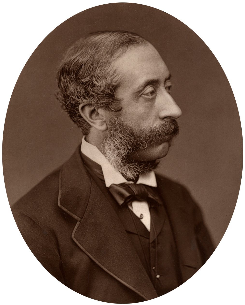 Conte di Carnarvon, Presidente della Società degli Antiquari, 1880 da Lock and Whitfield