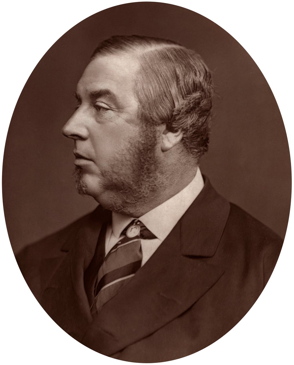 George Sclater-Booth MP, Presidente del Consiglio del Governo Locale, 1878 da Lock and Whitfield