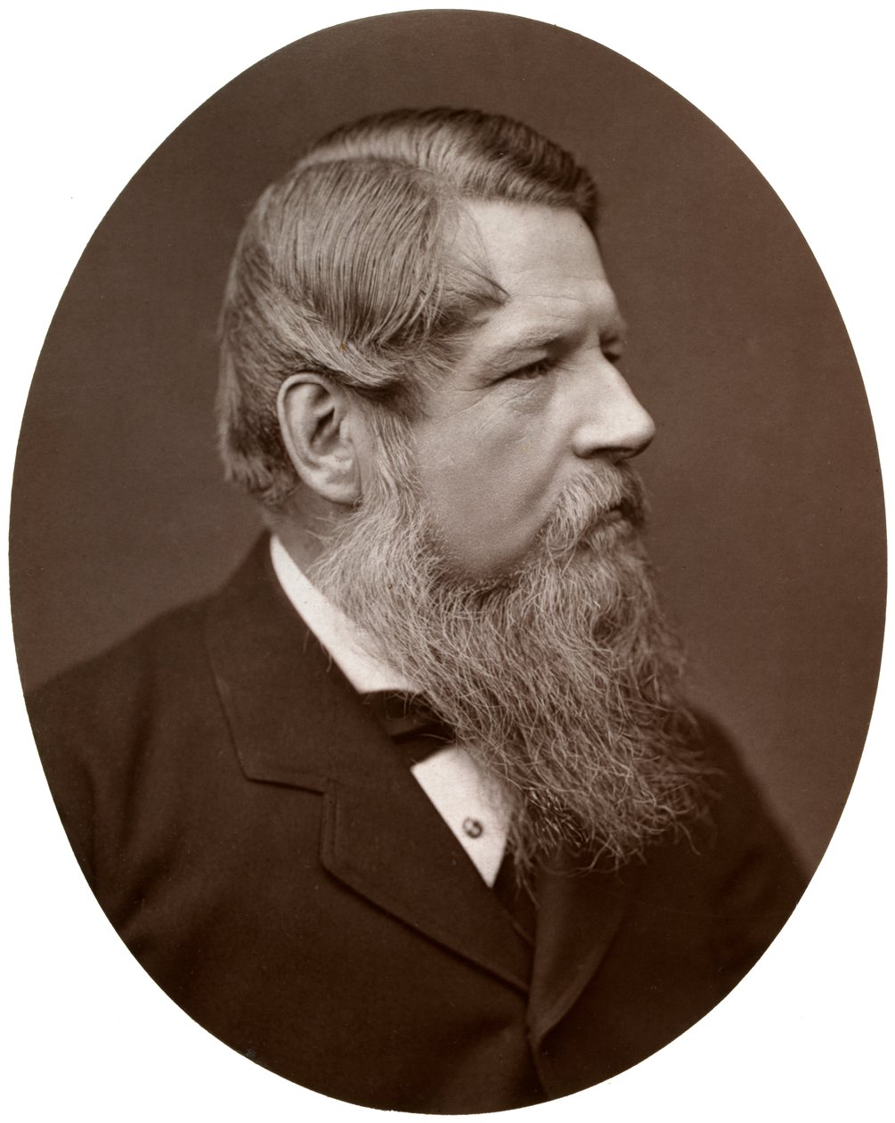 Onorevole Sir Stafford Henry Northcote, Bart, MP, Cancelliere dello Scacchiere, 1877 da Lock and Whitfield