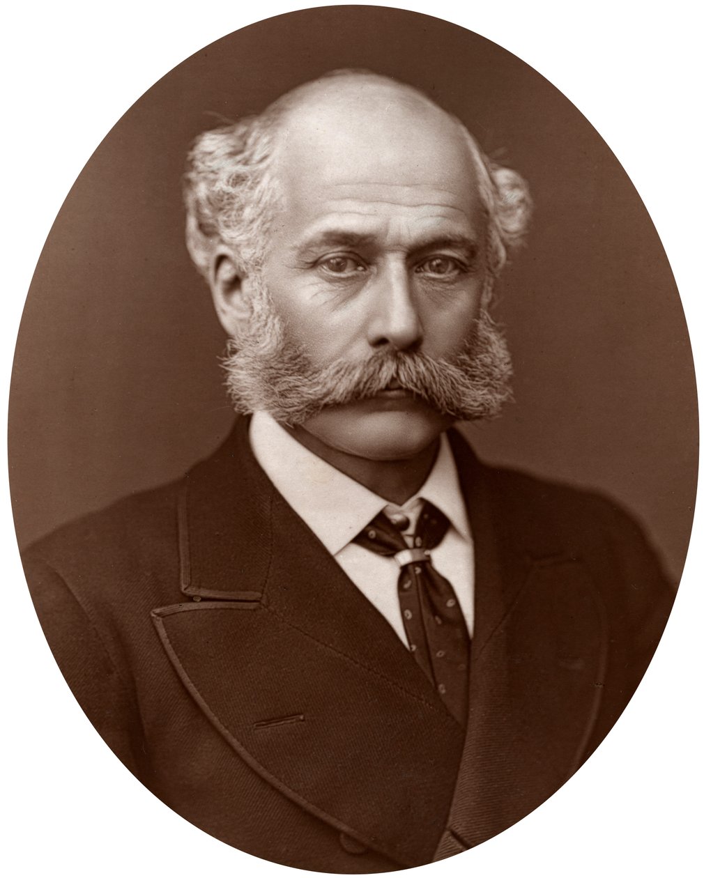 Sir Joseph Bazalgette, CB, ingegnere civile britannico, 1877 da Lock and Whitfield