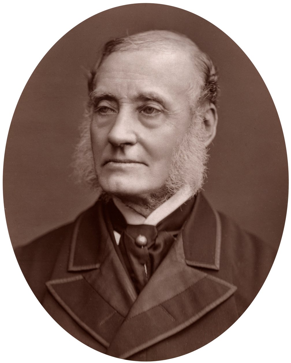 Sir Rutherford Alcock, diplomatico britannico e Presidente della Royal Geographical Society, 1877 da Lock and Whitfield