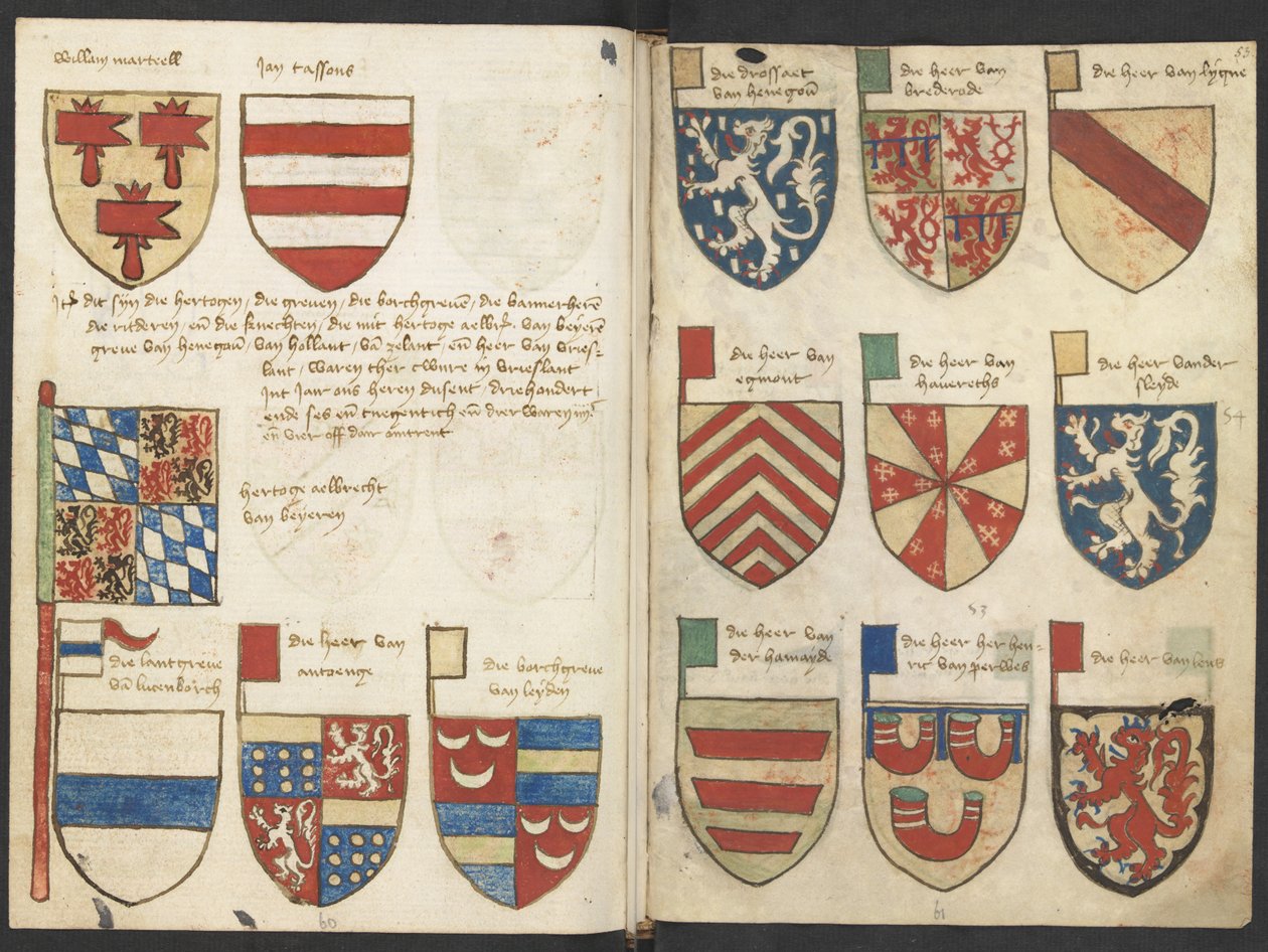 Wapenboek Beyeren (armoriale) da Lodewijk Elzevier I