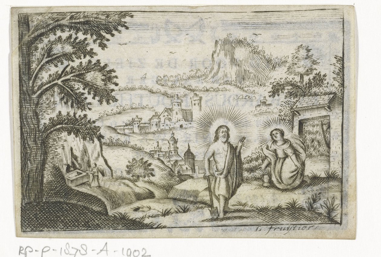 Cristo appare a Maria Maddalena da Lodewijk Joseph Fruytiers