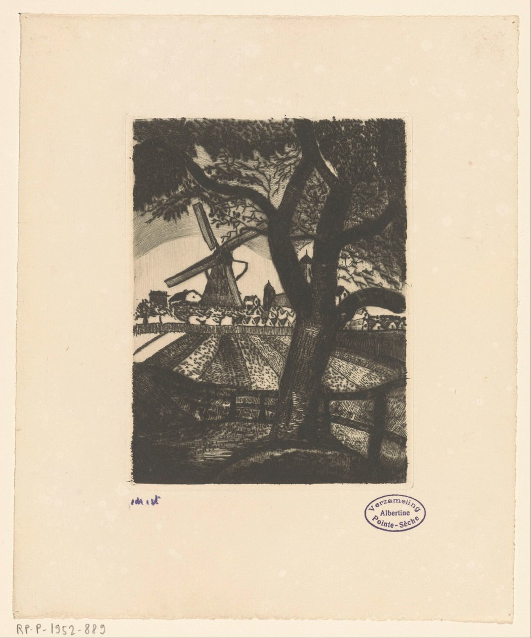 Frutteto da Lodewijk Schelfhout (signed by artist)