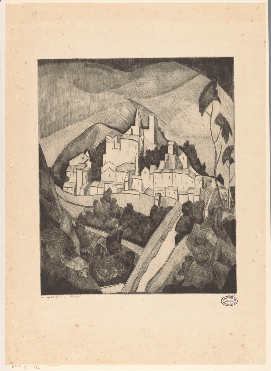 Les Angles I da Lodewijk Schelfhout (signed by artist)