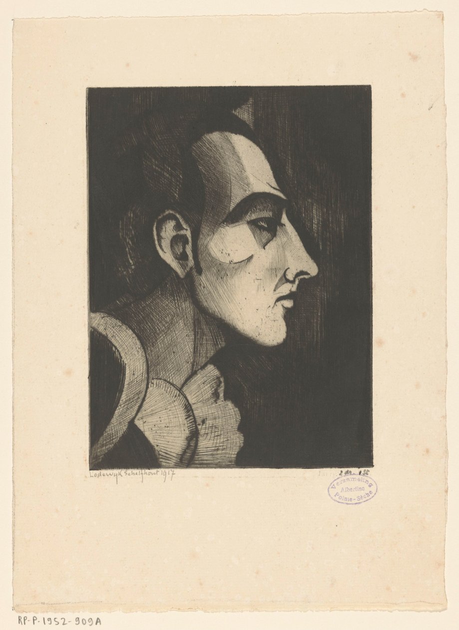 Pierrot I da Lodewijk Schelfhout (signed by artist)