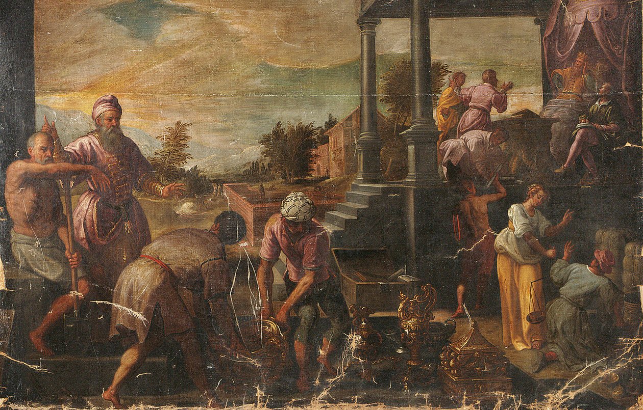 La presentazione del bottino da Lodewijk Toeput