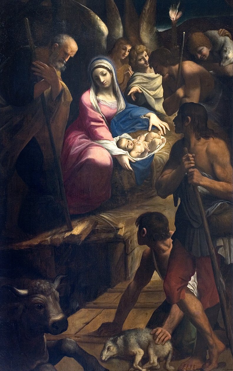 Adorazione dei Pastori da Lodovico Carracci
