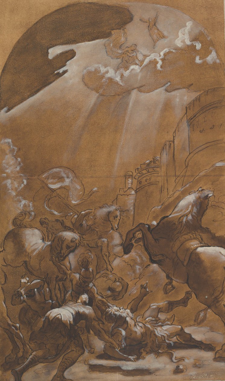 La conversione di San Paolo, ca. 1587-89 da Lodovico Carracci