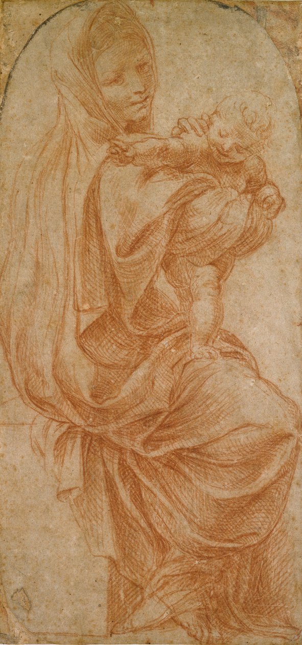 La Vergine e il Bambino, 1575-1619 da Lodovico Carracci
