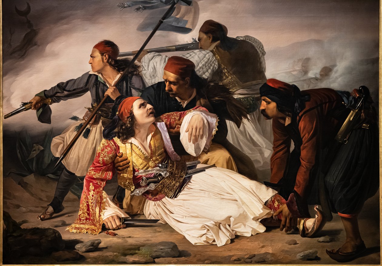 Morte di Marco Botzaris da Lodovico Lipparini