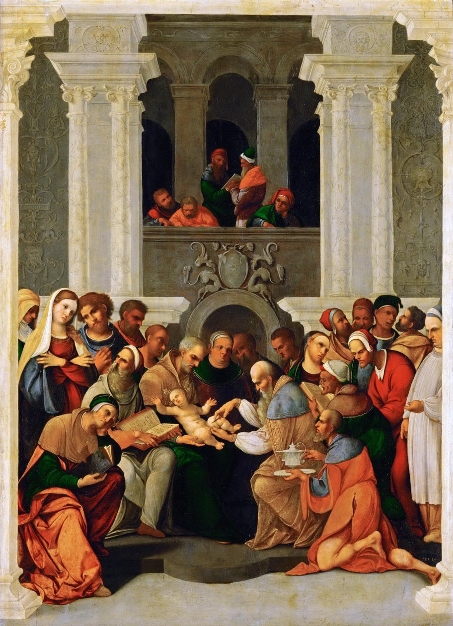 La circoncisione di Cristo da Lodovico Mazzolino