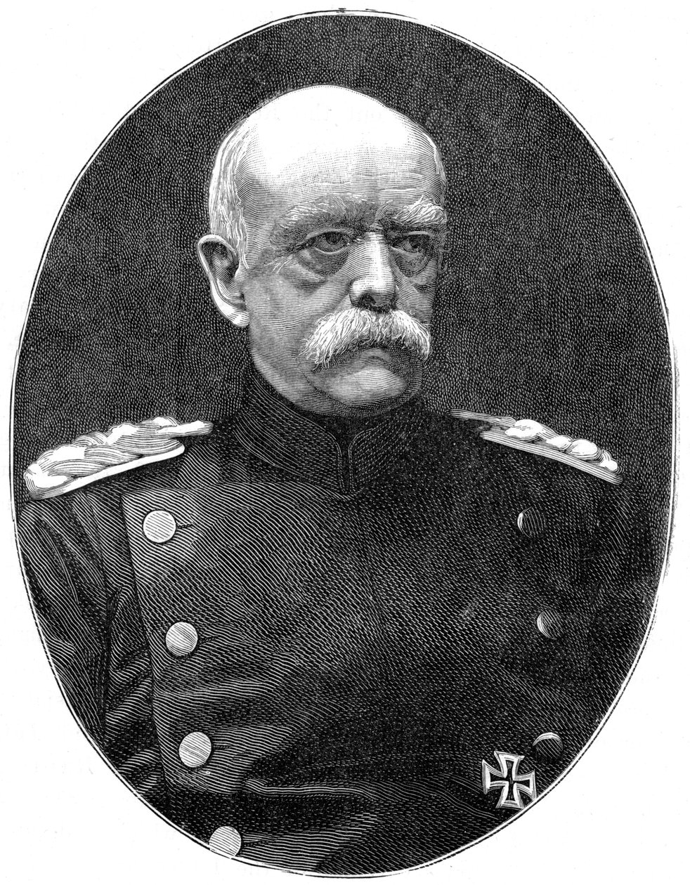 Otto von Bismarck, statista tedesco da Adolf Charlemagne