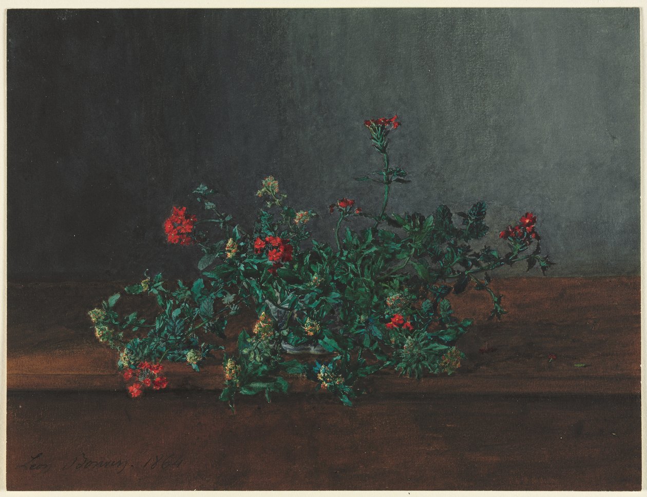 Natura Morta con Fiori di Campo da Léon Bonvin