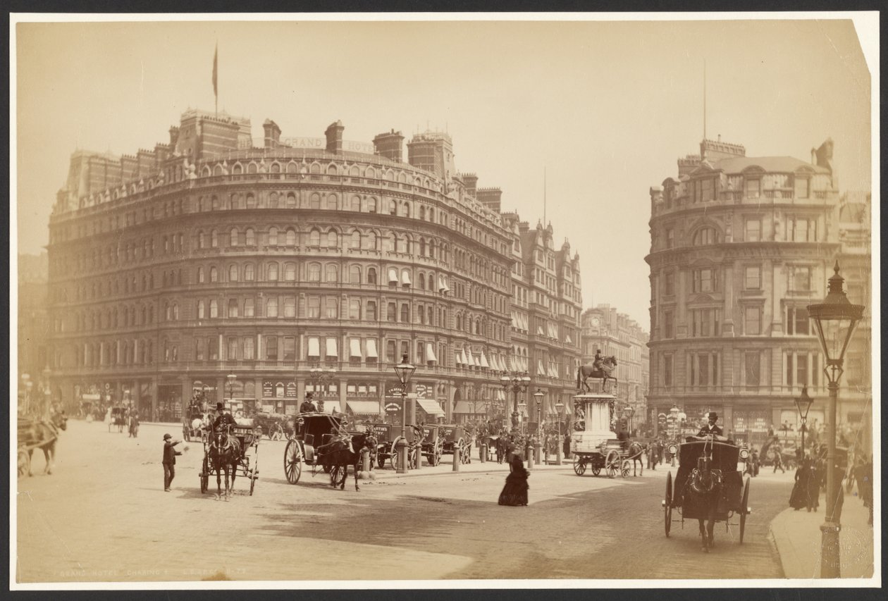 Grand Hotel, Charing Cross da London Stereoscopic and Photographic Company