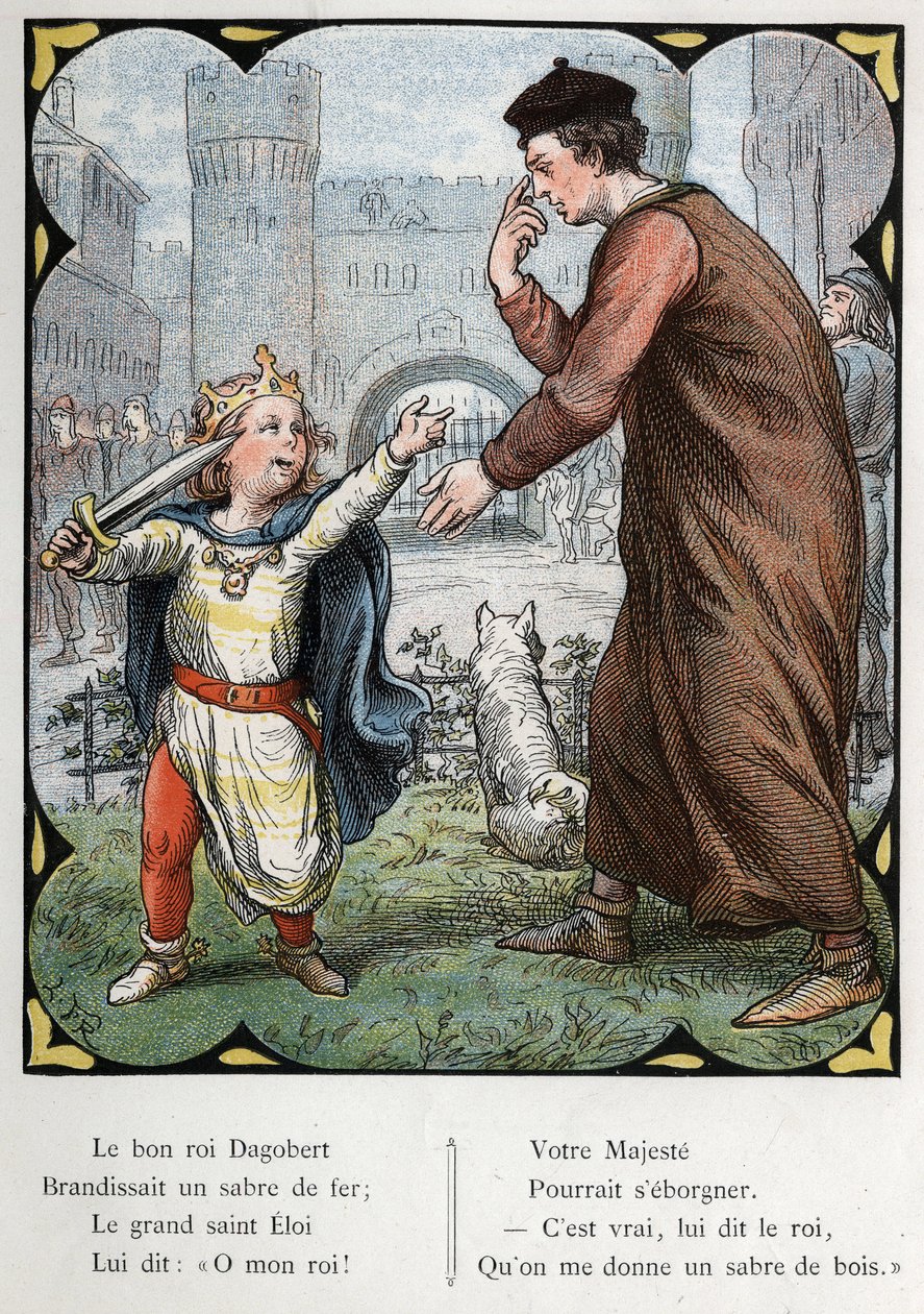 Illustrazione di Lorenz Frølich (1820-1908) per la canzone popolare 
