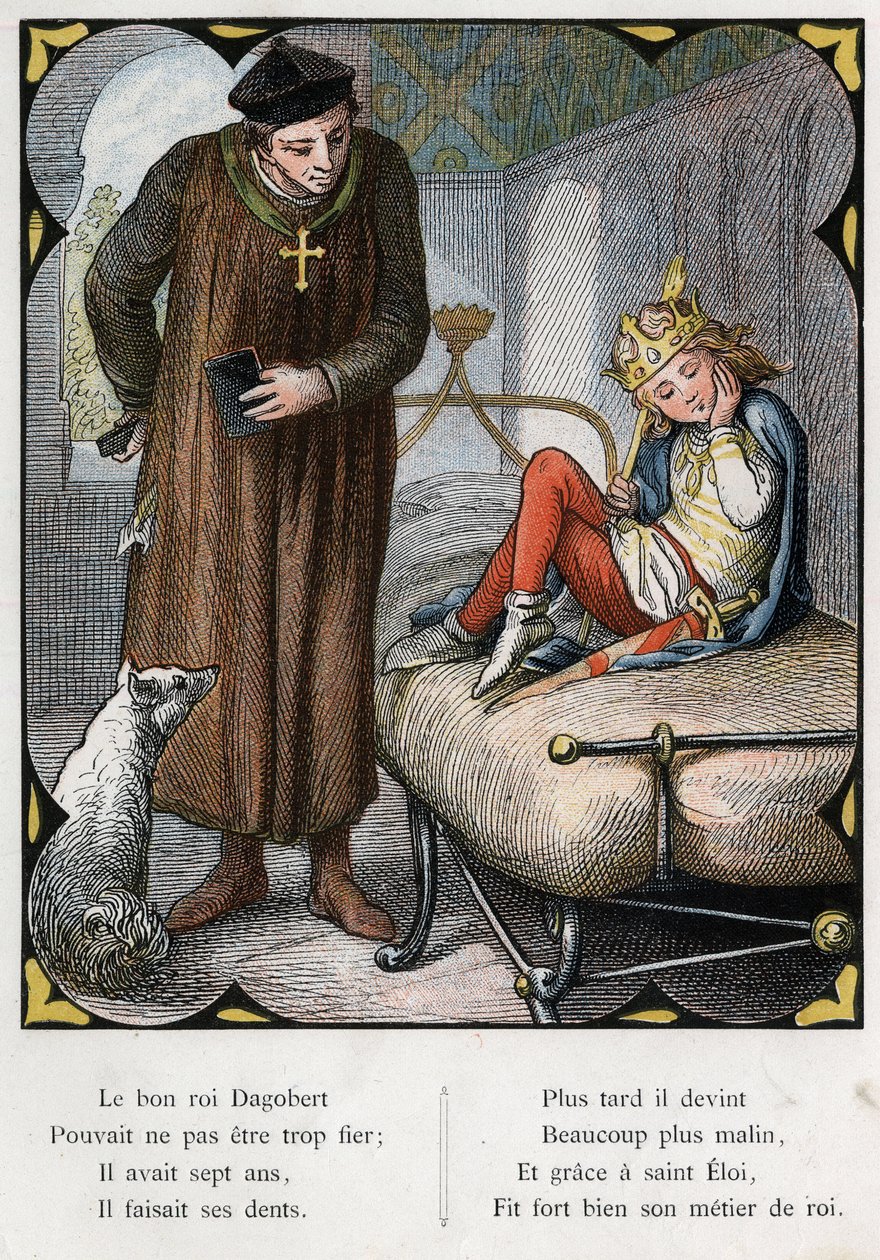 Illustrazione di Lorenz Frolich (1820-1908) per la canzone popolare 