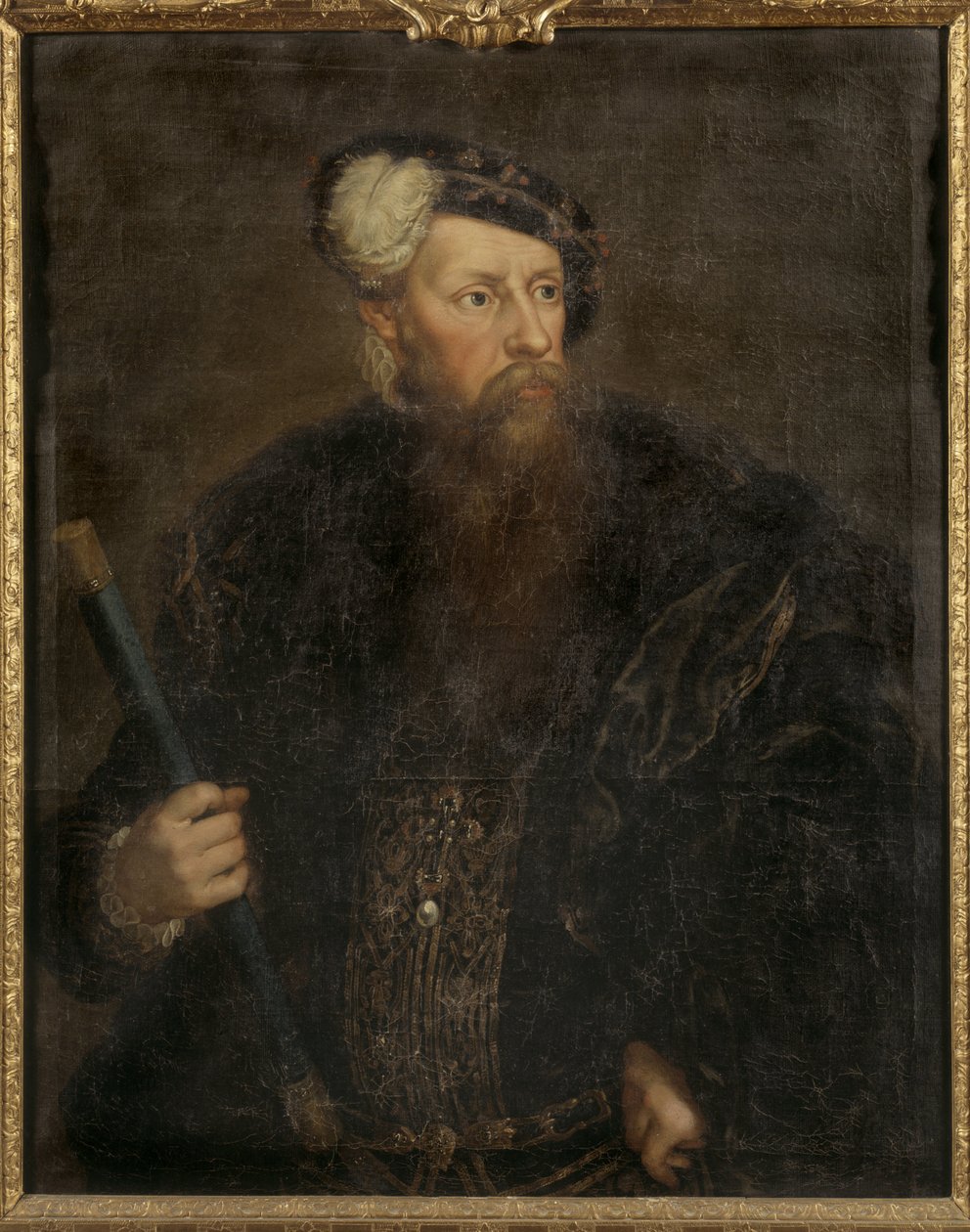 Ritratto del Re Gustavo I di Svezia da Lorens the Younger Pasch