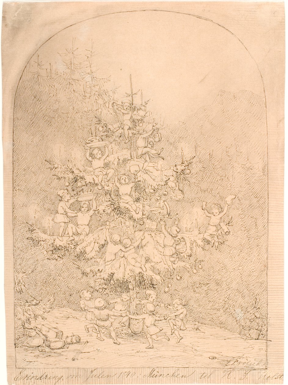 Albero di Natale da Lorenz Frølich