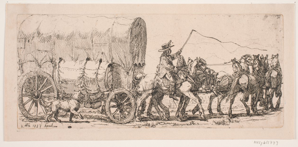 Il carro da trasporto da Lorenz Frølich