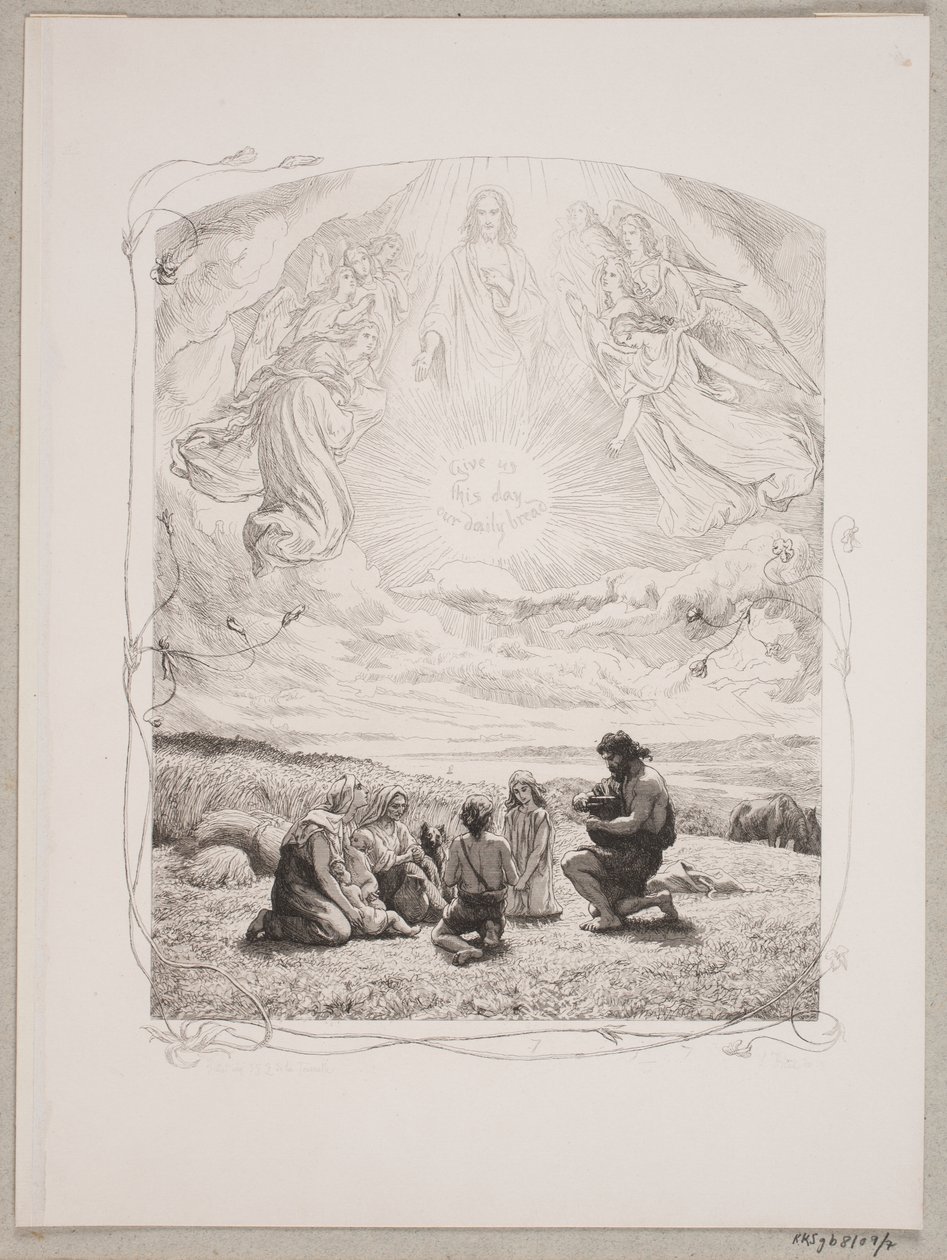 Illustrazione per "Il Padre Nostro" da Lorenz Frølich
