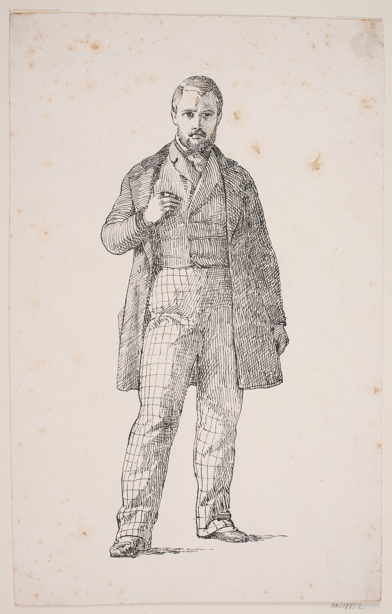 Autoritratto di L. Frølich da Lorenz Frølich