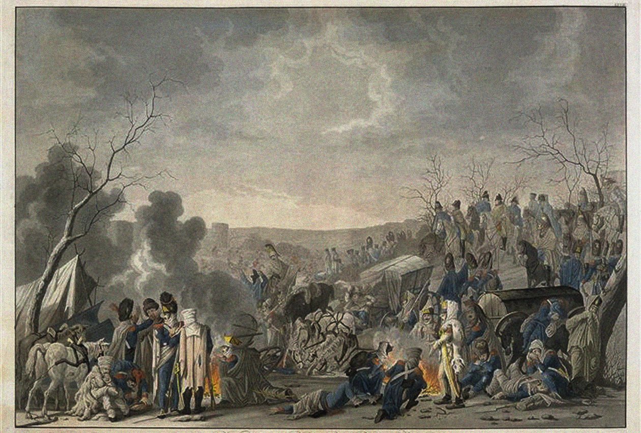 Ritirata della Grande Armata da Mosca nel 1812, 1813 da Lorenz Rugendas