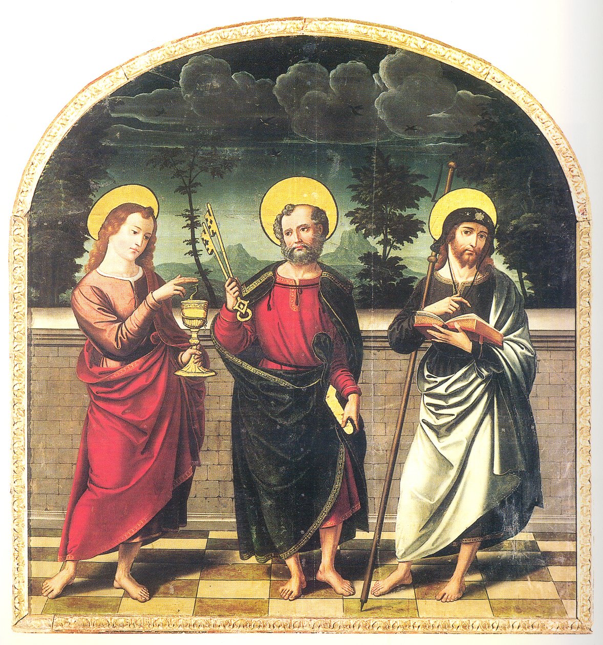 San Pietro, San Giacomo il Maggiore e San Giovanni Evangelista, monastero delle madri domenicane di Sancti Spiritu el Real, Toro (Zamora) da Lorenzo de Ávila