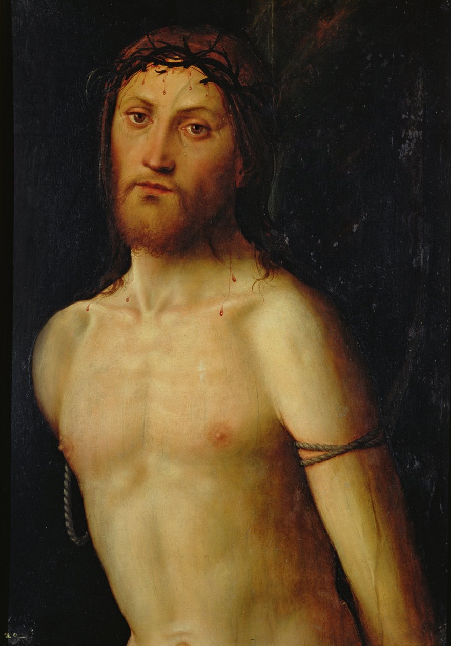 Cristo legato alla colonna da Lorenzo Costa