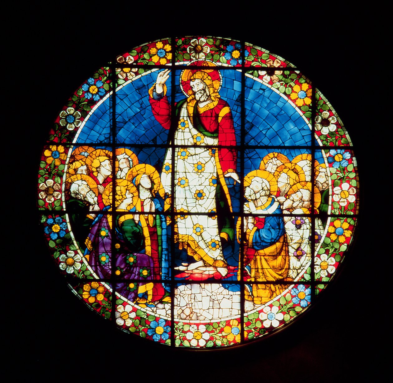 Oculus raffigurante l