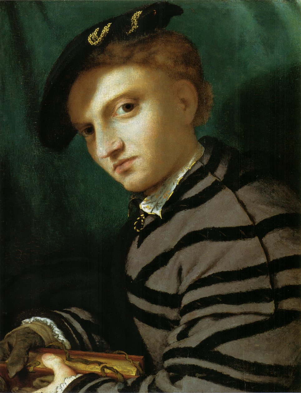 Ritratto di un giovane con un libro da Lorenzo Lotto