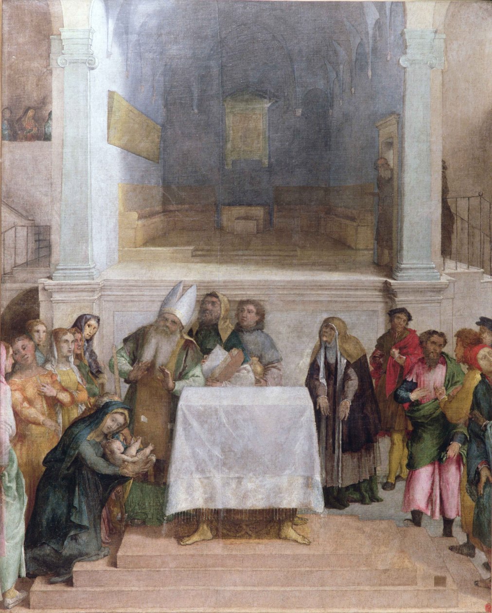 La presentazione di Cristo al Tempio, c.1556 da Lorenzo Lotto