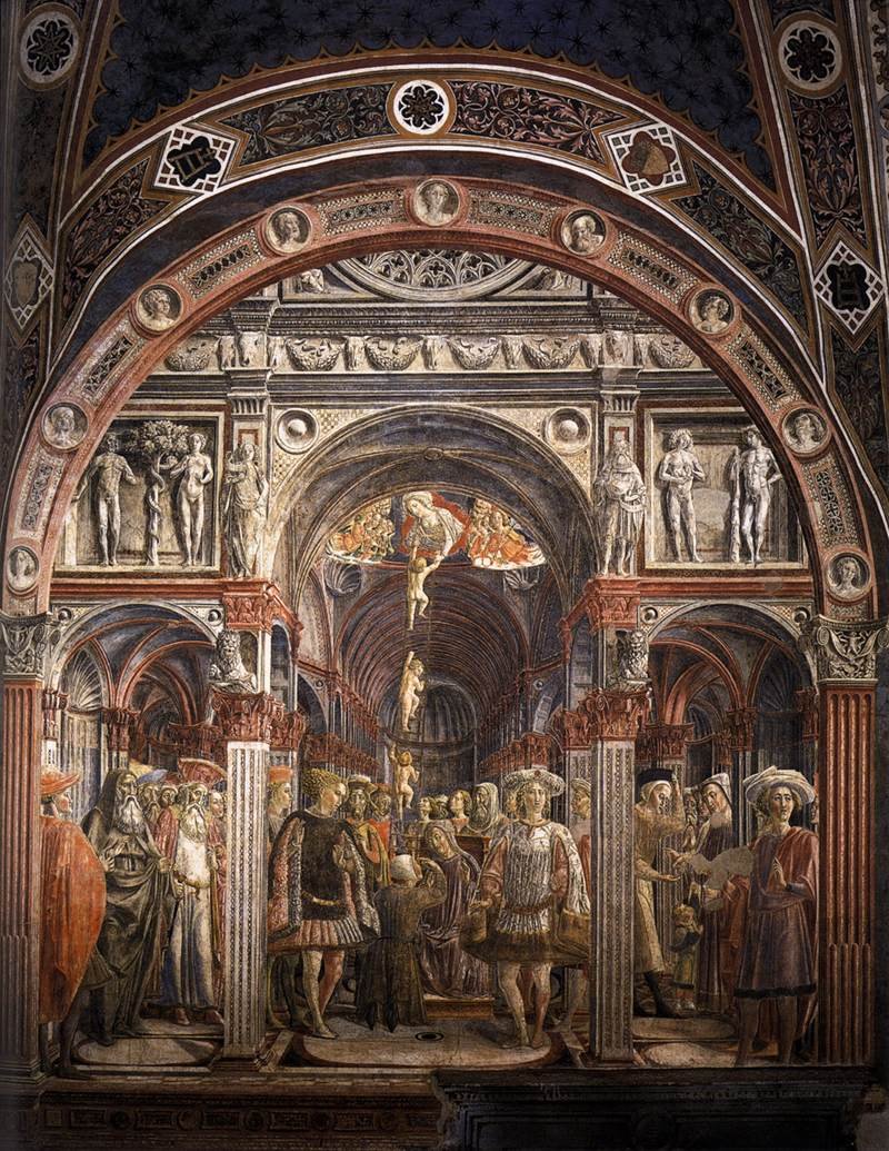 La fondazione dello Spedale di Santa Maria della Scala da Lorenzo di Pietro Vecchietta