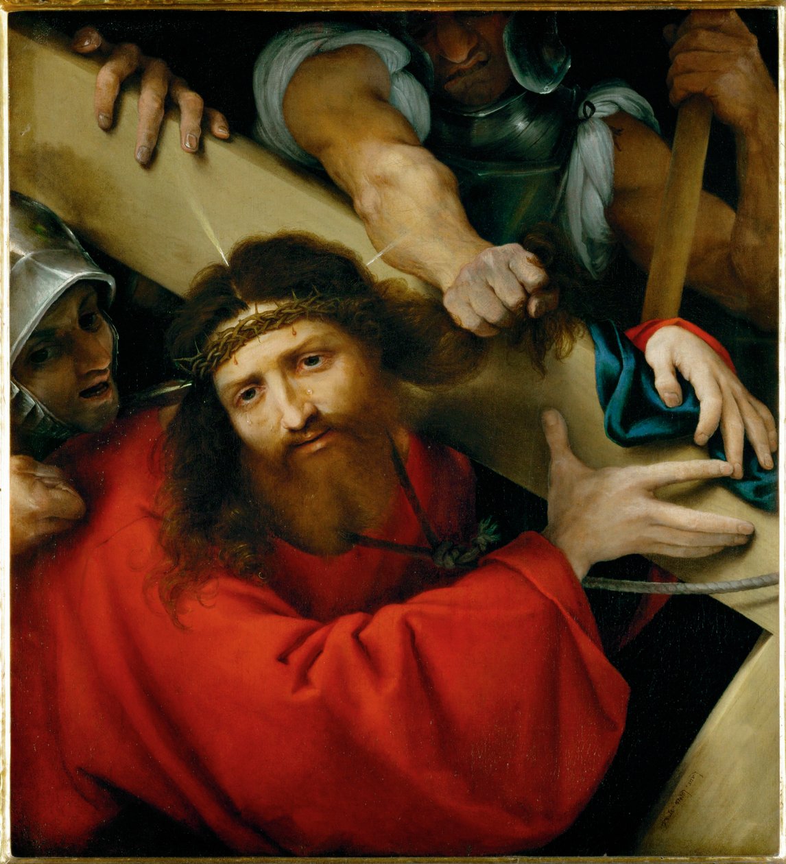 Cristo che porta la croce ... da Lorenzo (workshop of) Lotto
