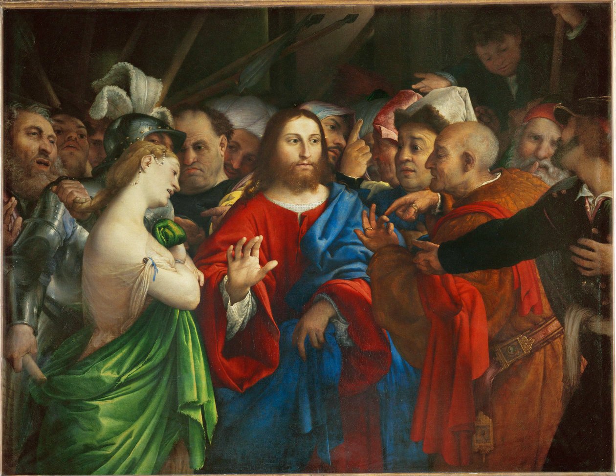 Le Christ et la femme adultere - Cristo e l