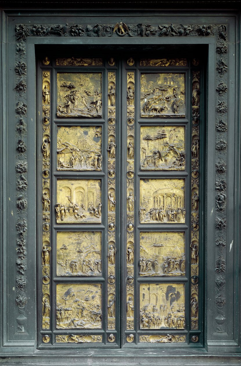 Porta del Paradiso, realizzata da Lorenzo Ghiberti da Lorenzo Ghiberti