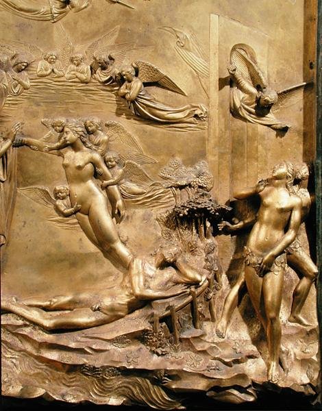 La Storia di Adamo, dettaglio della Creazione di Eva e L