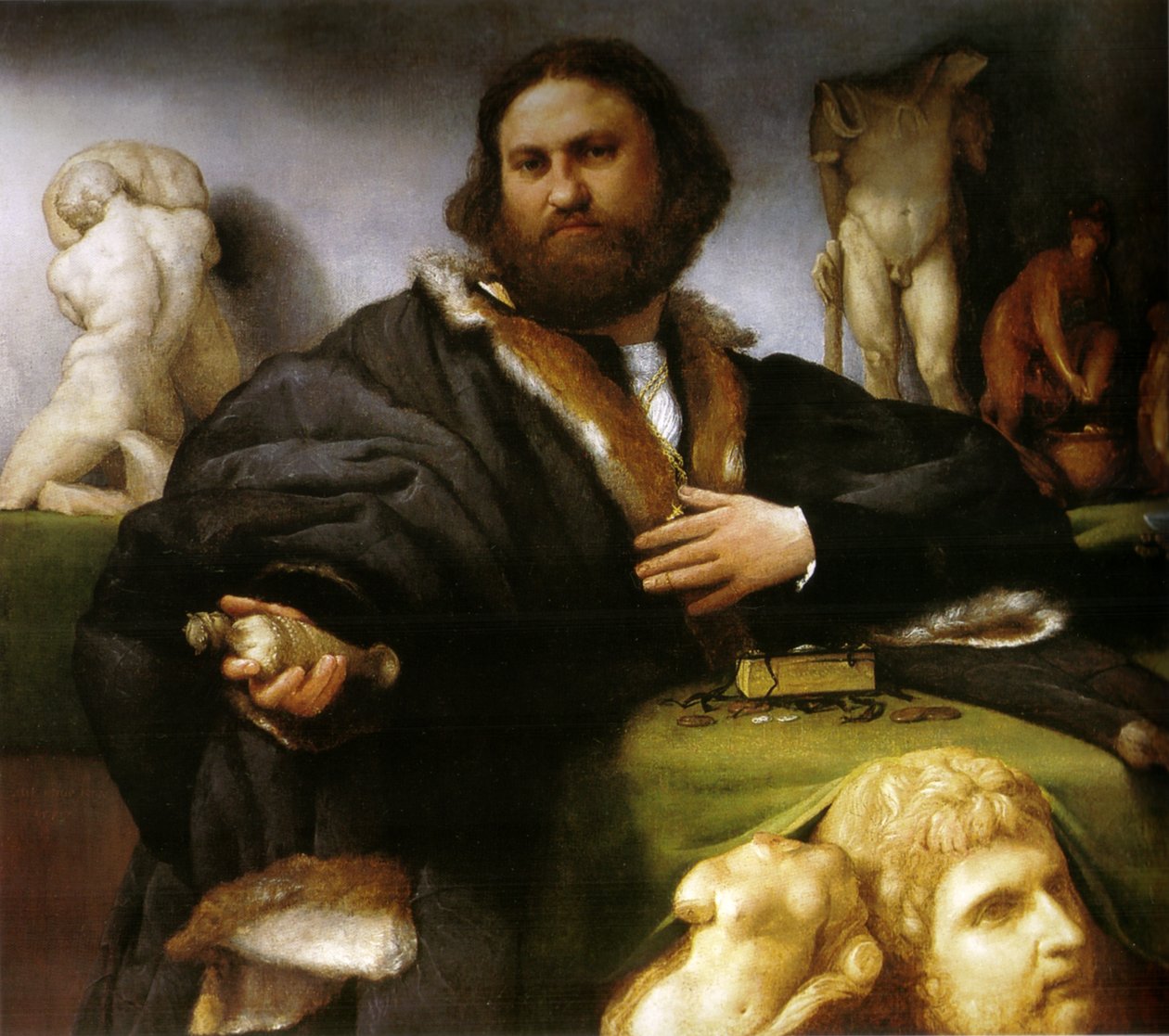 Andrea Odoni (1488-1545) da Lorenzo Lotto
