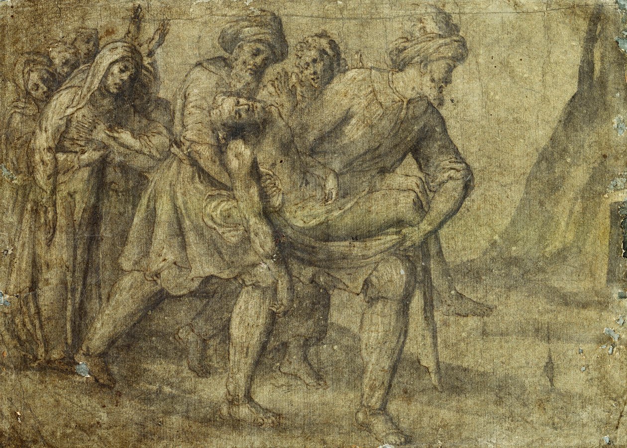 Cristo portato al sepolcro da Lorenzo Lotto
