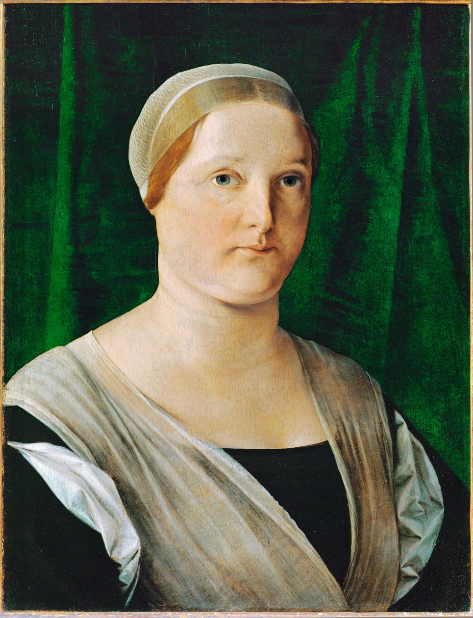 Ritratto di donna (dipinto su tavola) da Lorenzo Lotto