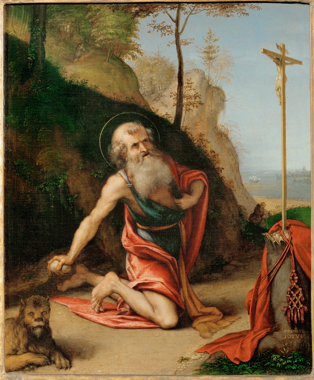 San Girolamo penitente (dipinto) da Lorenzo Lotto