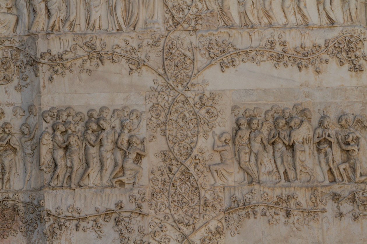 Scene del Giudizio Universale, Storie dell