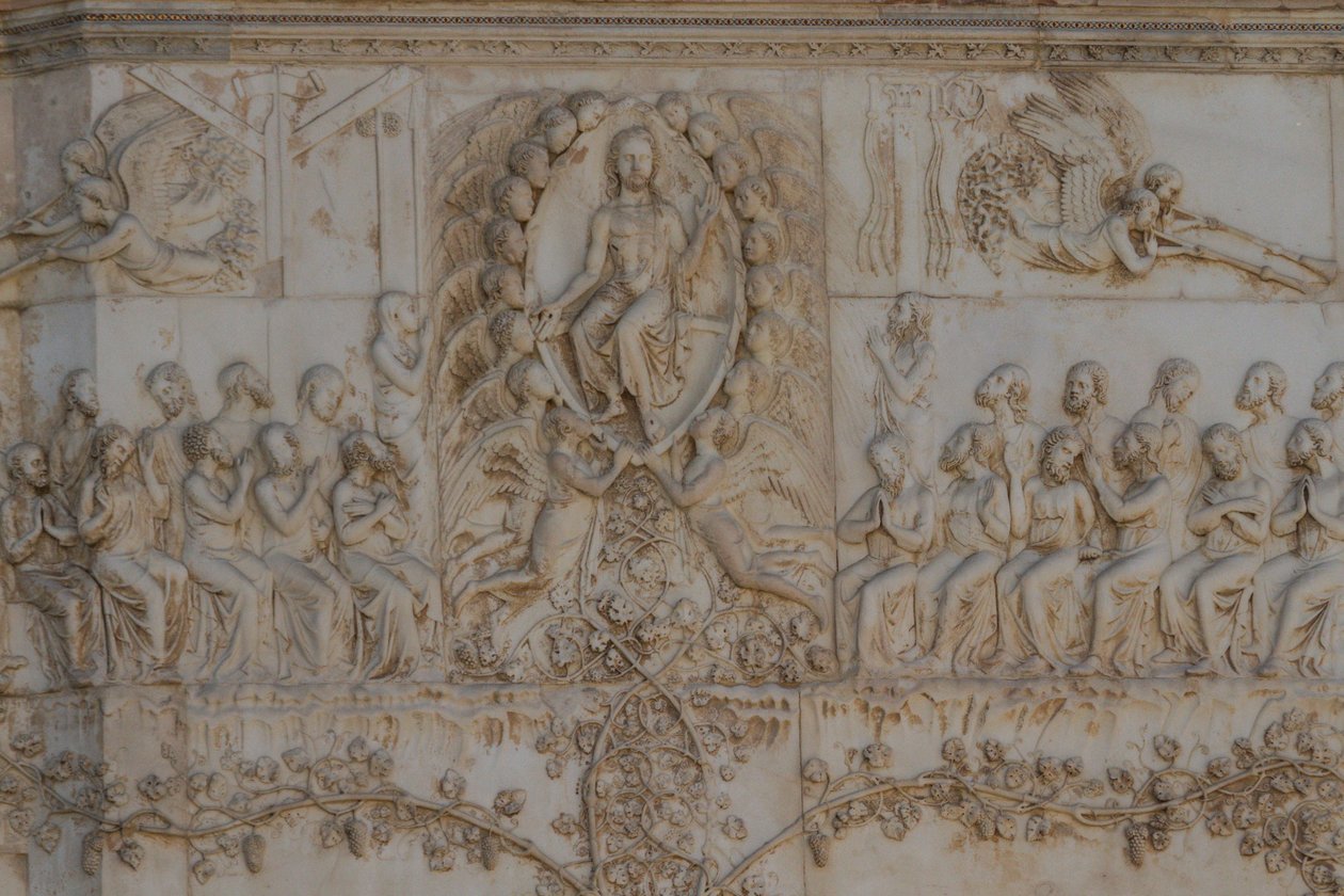 Scene del Giudizio Universale, Storie dell