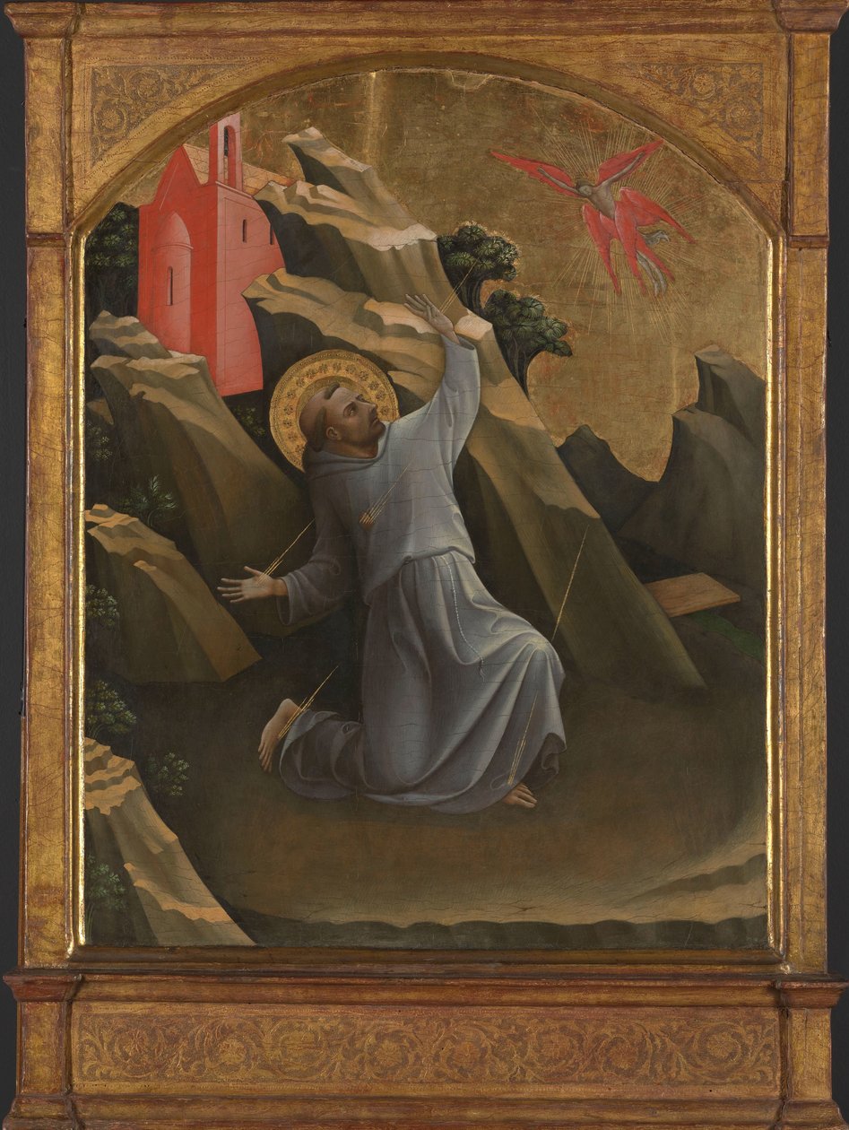 San Francesco riceve le stimmate da Lorenzo Monaco
