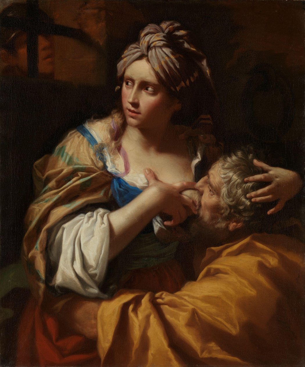 Carità romana, c.1670 da Lorenzo Pasinelli
